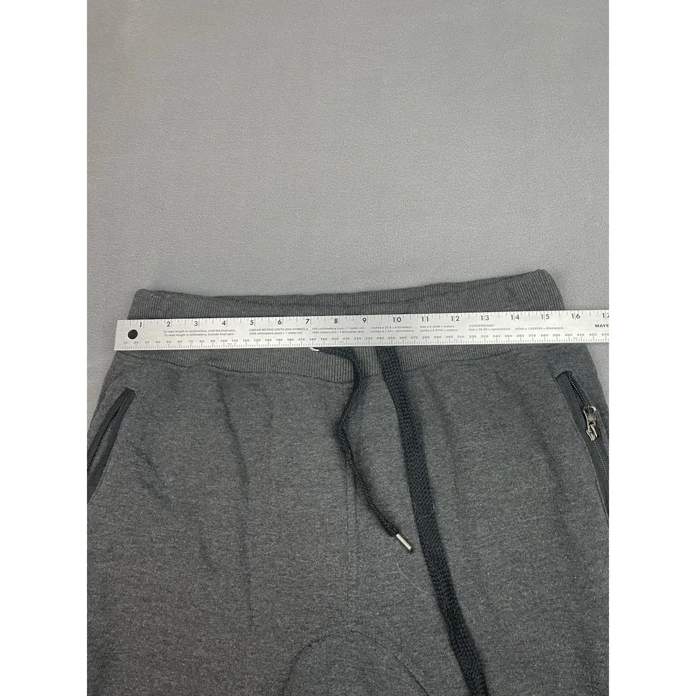 South‎ Pole Joggers Mens Large Gray Lightweight Baggy Loose Drawstring Sweats